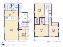 【東京都/日野市新町】日野市新町2丁目 新築一戸建て 間取り図