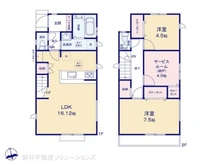 【東京都/昭島市中神町】昭島市中神町1丁目 新築一戸建て 間取り図