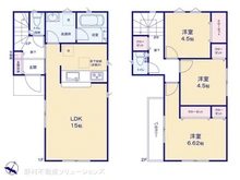【東京都/羽村市栄町】羽村市栄町1丁目 新築一戸建て 間取り図