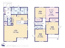 【東京都/日野市多摩平】日野市多摩平6丁目 新築一戸建て 間取り図
