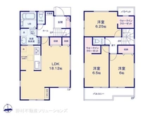 【東京都/東大和市芋窪】東大和市芋窪4丁目 新築一戸建て 間取り図