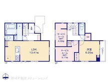【東京都/立川市柏町】立川市柏町3丁目 新築一戸建て 間取り図