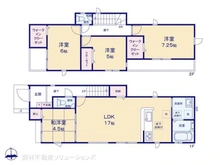 【東京都/昭島市宮沢町】昭島市宮沢町3丁目 新築一戸建て 間取り図