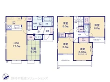 【東京都/八王子市北野町】八王子市北野町 新築一戸建て 間取り図