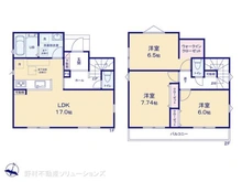 【東京都/日野市西平山】日野市西平山5丁目 新築一戸建て 間取り図
