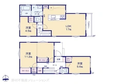 【東京都/八王子市子安町】八王子市子安町3丁目 新築一戸建て 間取り図