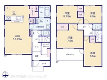 【東京都/日野市西平山】日野市西平山1丁目 新築一戸建て 間取り図
