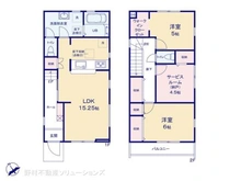 【東京都/立川市上砂町】立川市上砂町3丁目 新築一戸建て 間取り図