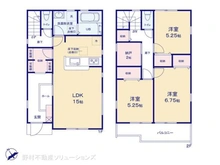 【東京都/立川市上砂町】立川市上砂町3丁目 新築一戸建て 間取り図