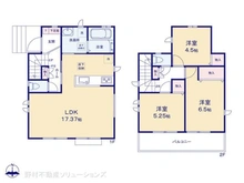 【東京都/八王子市散田町】八王子市散田町2丁目 新築一戸建て 間取り図