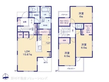 【東京都/東大和市芋窪】東大和市芋窪4丁目 新築一戸建て 間取り図