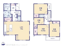 【東京都/東大和市芋窪】東大和市芋窪4丁目 新築一戸建て 間取り図