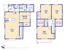 【東京都/日野市西平山】日野市西平山5丁目 新築一戸建て 間取り図