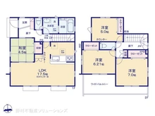 【東京都/八王子市小門町】八王子市小門町 新築一戸建て 間取り図