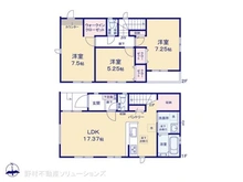 【東京都/八王子市台町】八王子市台町3丁目 新築一戸建て 間取り図