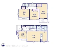 【東京都/昭島市美堀町】昭島市美堀町2丁目 新築一戸建て 間取り図