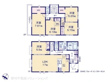 【東京都/羽村市緑ヶ丘】羽村市緑ヶ丘2丁目 新築一戸建て 間取り図
