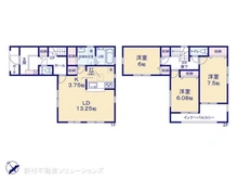 【東京都/羽村市小作台】羽村市小作台4丁目 新築一戸建て 間取り図