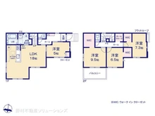 【東京都/武蔵村山市学園】武蔵村山市学園4丁目 新築一戸建て 間取り図