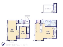 【東京都/昭島市緑町】昭島市緑町1丁目 新築一戸建て 間取り図