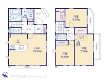 【東京都/日野市東豊田】日野市東豊田1丁目 新築一戸建て 間取り図