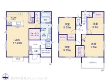 【東京都/日野市大字上田】日野市大字上田 新築一戸建て 間取り図