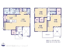 【東京都/日野市大字上田】日野市大字上田 新築一戸建て 間取り図