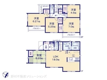 【東京都/羽村市緑ヶ丘】羽村市緑ヶ丘4丁目 新築一戸建て 間取り図