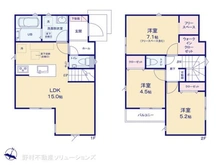 【東京都/立川市栄町】立川市栄町2丁目 新築一戸建て 間取り図