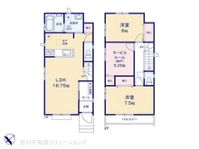 【東京都/昭島市緑町】昭島市緑町2丁目 新築一戸建て 間取り図