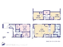【東京都/立川市錦町】立川市錦町4丁目 新築一戸建て 間取り図