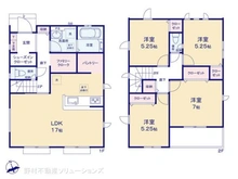 【東京都/日野市神明】日野市神明2丁目 新築一戸建て 間取り図
