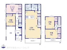 【東京都/八王子市万町】八王子市万町 新築一戸建て 間取り図