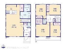 【東京都/八王子市子安町】八王子市子安町2丁目 新築一戸建て 間取り図