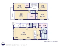 【東京都/八王子市元本郷町】八王子市元本郷町2丁目 新築一戸建て 間取り図