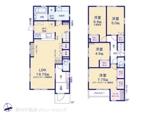 【東京都/日野市日野本町】日野市日野本町5丁目 新築一戸建て 間取り図