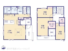 【東京都/八王子市台町】八王子市台町4丁目 新築一戸建て 間取り図
