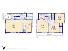【東京都/昭島市緑町】昭島市緑町2丁目 新築一戸建て 間取り図