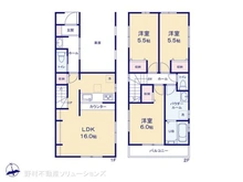 【東京都/八王子市元横山町】八王子市元横山町3丁目 新築一戸建て 間取り図