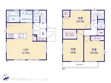 【東京都/昭島市東町】昭島市東町5丁目 中古一戸建て 間取り図