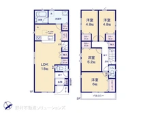 【東京都/立川市羽衣町】立川市羽衣町3丁目 新築一戸建て 間取り図