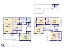 【東京都/羽村市神明台】羽村市神明台2丁目 新築一戸建て 間取り図
