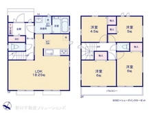 【東京都/日野市東平山】日野市東平山2丁目 新築一戸建て 間取り図