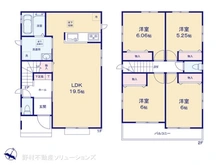 【東京都/立川市一番町】立川市一番町2丁目 新築一戸建て 間取り図