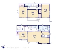 【東京都/立川市一番町】立川市一番町2丁目 新築一戸建て 間取り図