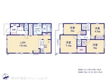 【東京都/立川市砂川町】立川市砂川町2丁目 新築一戸建て 間取り図