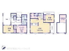 【東京都/八王子市元横山町】八王子市元横山町1丁目 新築一戸建て 間取り図