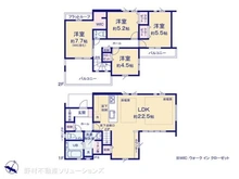 【東京都/八王子市めじろ台】八王子市めじろ台2丁目 新築一戸建て 間取り図