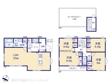 【東京都/八王子市長房町】八王子市長房町 新築一戸建て 間取り図