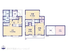 【東京都/立川市富士見町】立川市富士見町3丁目 新築一戸建て 間取り図